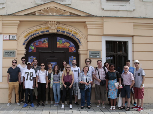 Our Friends and Partner from Bratislava, Famous BIBIANA, Katarina Minichova and Danube Sailors